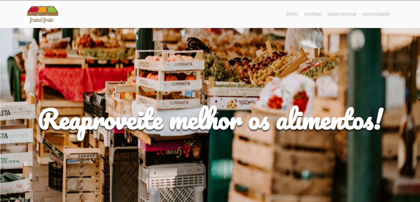 Tumbnail do site Fruto e Fruta